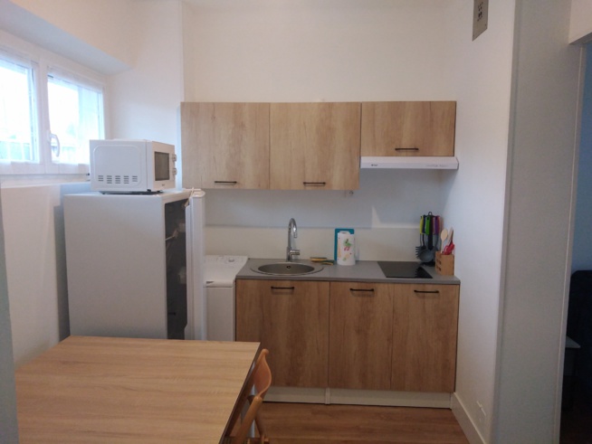Appartement meublé de type T1 de 22.34 m² avec balcon et cave 
