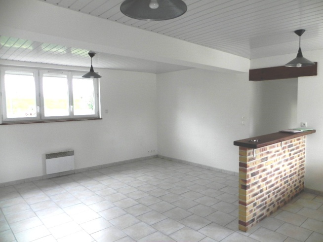 Maison T3 de 65 m² à Canappeville avec jardin et garage Maison T3 de 65 m² à Canappeville avec jardin et garage