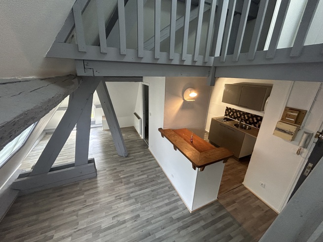 Appartement T2 de 19 m² à Louviers avec place de parking