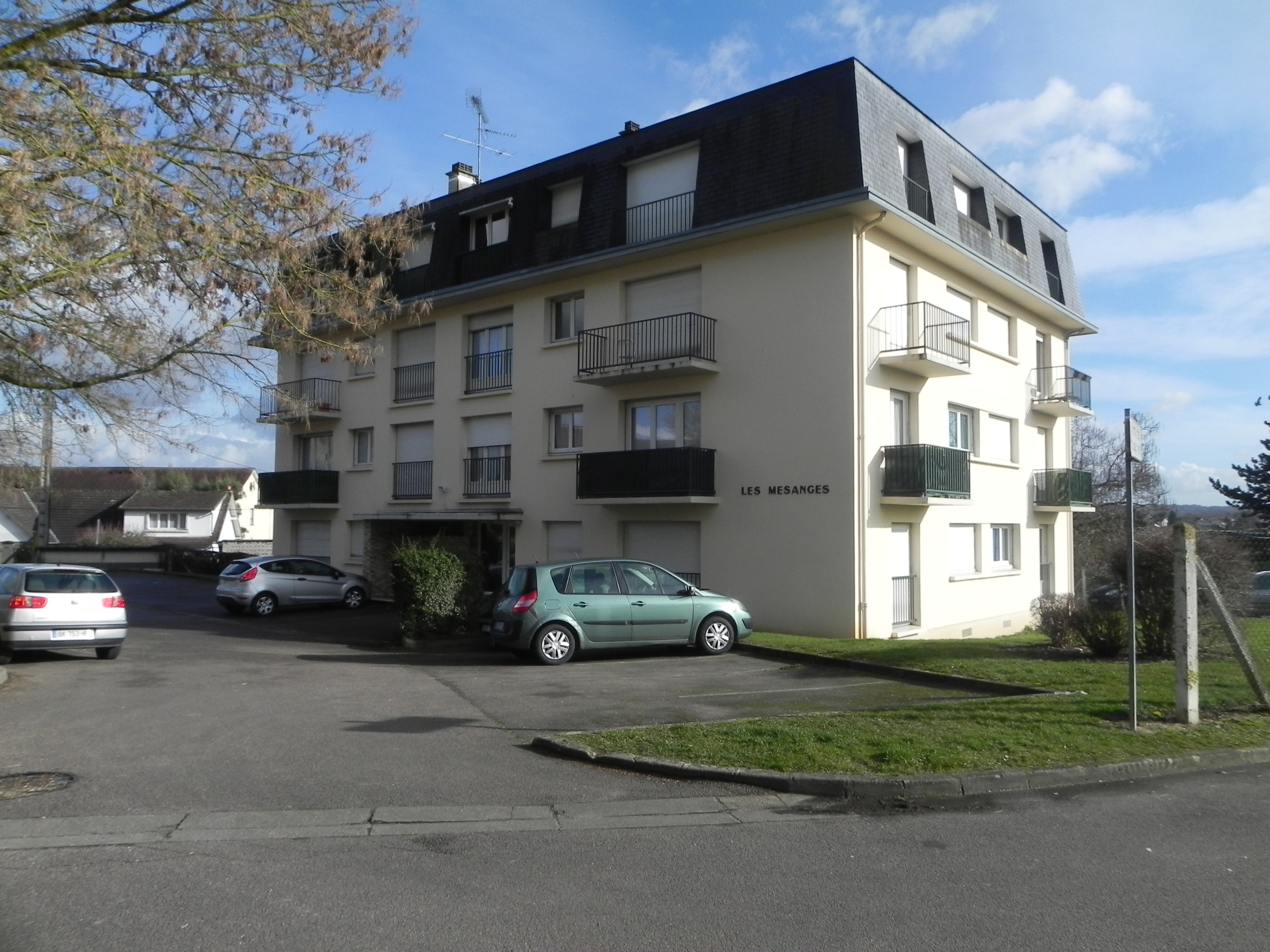 Appartement T1 avec balcon, Louviers (28m²)