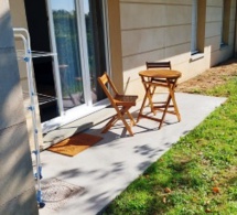  Appartement MEUBLE T2 avec terrasse et place de parking VAL DE REUIL  (54m²)